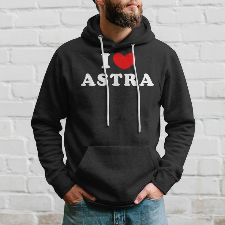 I Love Astra Kapuzenpullover Geschenke für Ihn