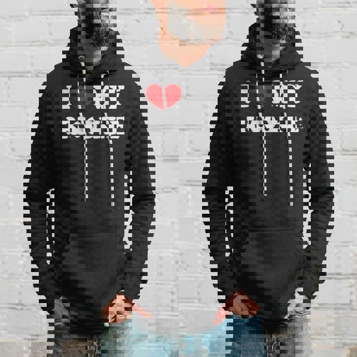 I Love My Rookie Ich Liebe Meinen Rookie Kapuzenpullover Geschenke für Ihn