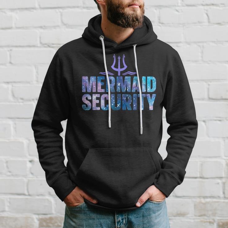 Mermaid Security Dad Mermaid Family Mermaid Squad Kapuzenpullover Geschenke für Ihn