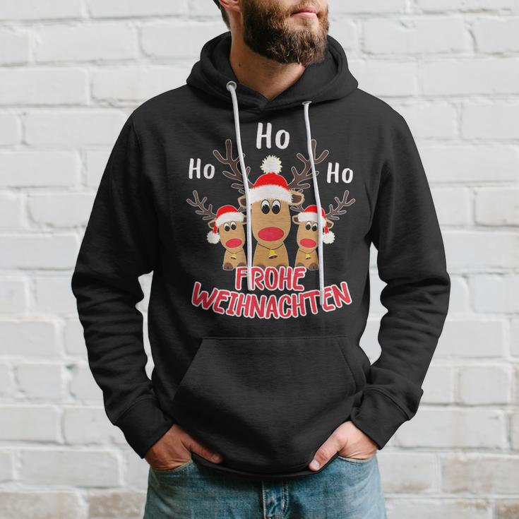 Merry Christmas Reindeer Ho Ho Ho Elk Christmas Kapuzenpullover Geschenke für Ihn