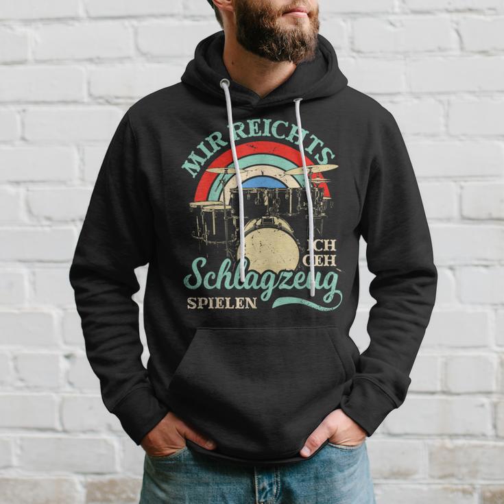 Mir Reichts Ich Geh Trommzeug Spielen Drummer Kapuzenpullover Geschenke für Ihn