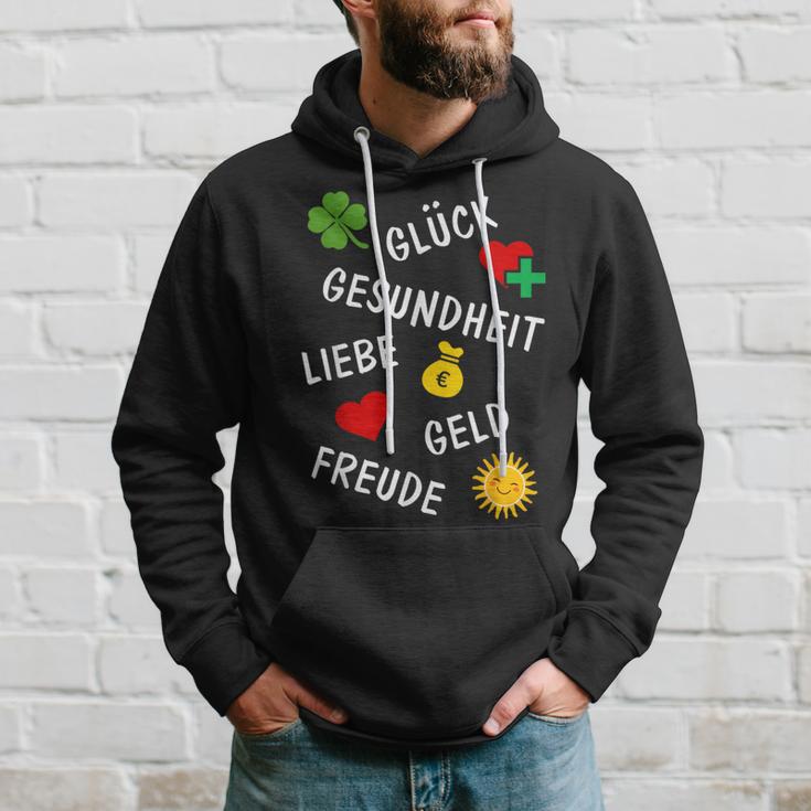 New Year's Eve Birthday New Year Outfit Wishes Lucky Charm Kapuzenpullover Geschenke für Ihn