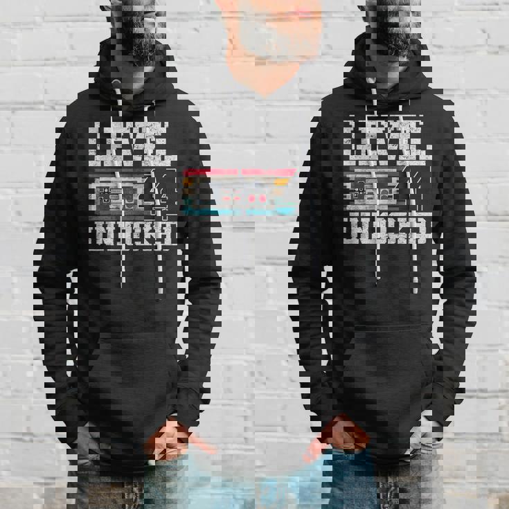 Nivel 44 Desbloqueado 44 Años Regaloideo Gamer 44 Cumpleaños Sudadera Regalos para él