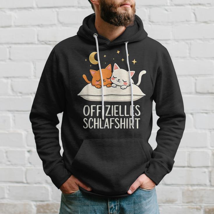 Official Sleep Cat Cat Kapuzenpullover Geschenke für Ihn