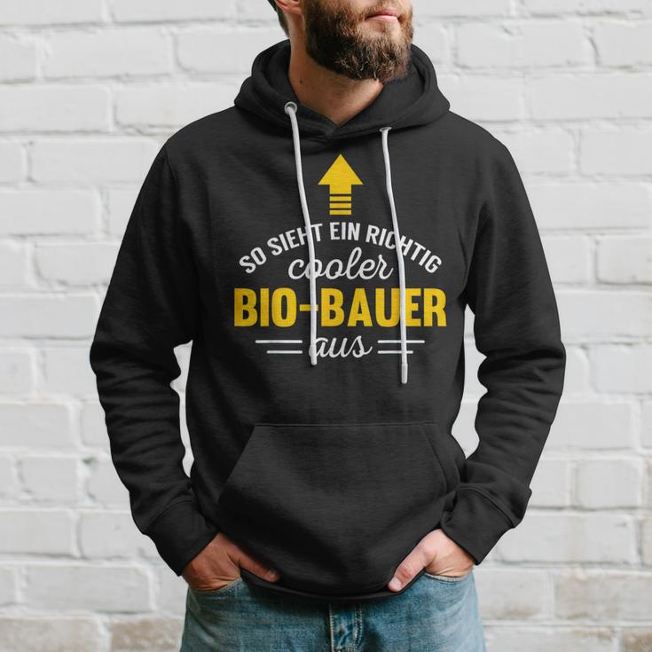 Organic Farmer Work So Looks A Cool Bio Farmer From Kapuzenpullover Geschenke für Ihn