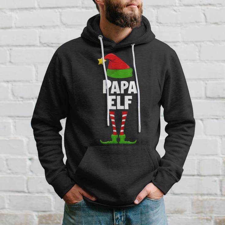 Papa Elf Partner Look Family Elves Outfit Xmas Christmas Kapuzenpullover Geschenke für Ihn