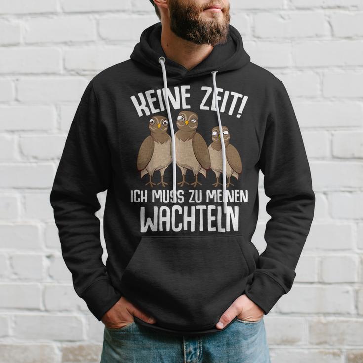 Quail Quail Quailers Quachtelzüchter Kapuzenpullover Geschenke für Ihn