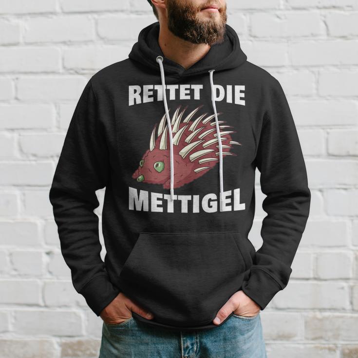 Rettet Die Mettigel Mettbrötchen Minced Meat Minced Meat Peter Mett Kapuzenpullover Geschenke für Ihn