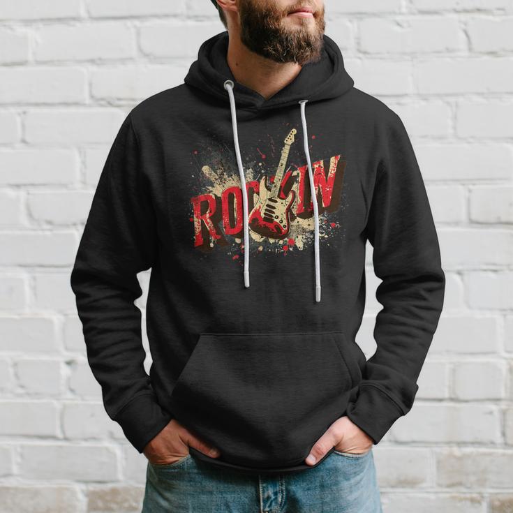 Rock 'N Roll Guitar Outfit Kapuzenpullover Geschenke für Ihn