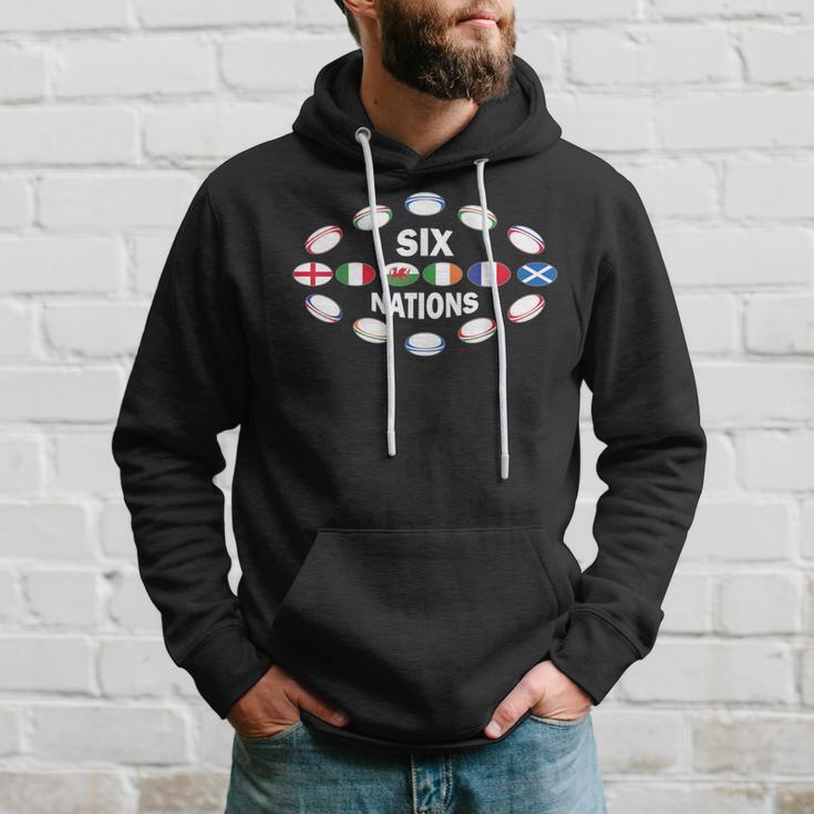 Rugby Six Nations Kapuzenpullover Geschenke für Ihn