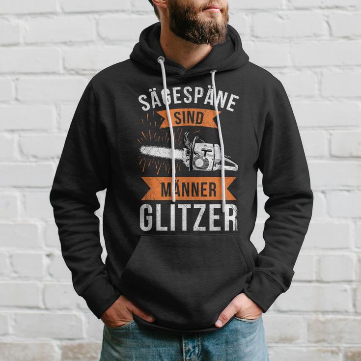 Sägespäne Sind Männerglitzer Lumberjack Forestry Kapuzenpullover Geschenke für Ihn