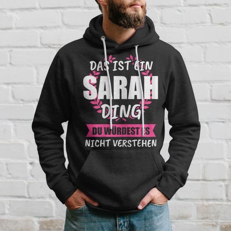 Sarah Name First Name Kapuzenpullover Geschenke für Ihn