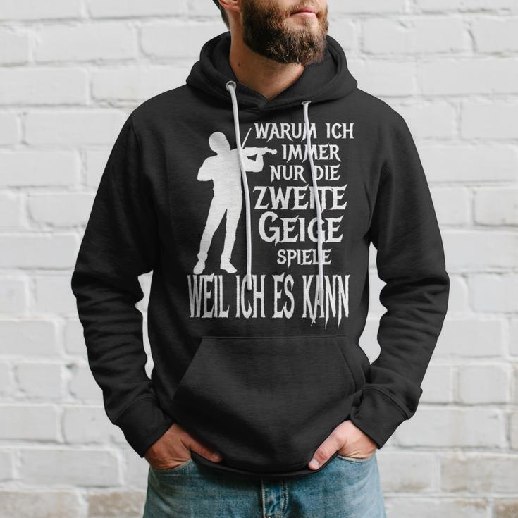 Secondiolin Classic Orchestra Musician Kapuzenpullover Geschenke für Ihn