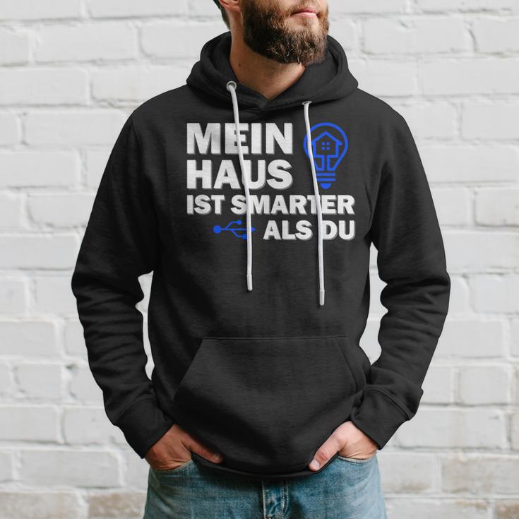 Smart Home Mein Haus Ist Smarter Als Du Kapuzenpullover Geschenke für Ihn