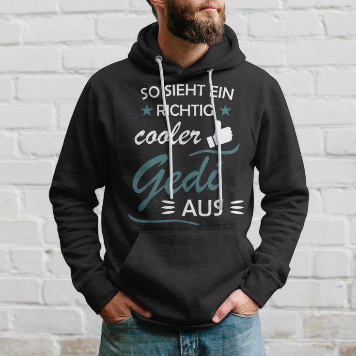 So Sieht Ein Richtig Cooler Gedi Aus Taufdi Kapuzenpullover Geschenke für Ihn