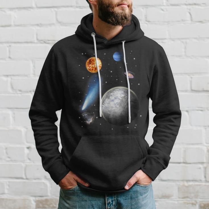 Space Motif Universe Stars Solar System Planets Sun Kapuzenpullover Geschenke für Ihn