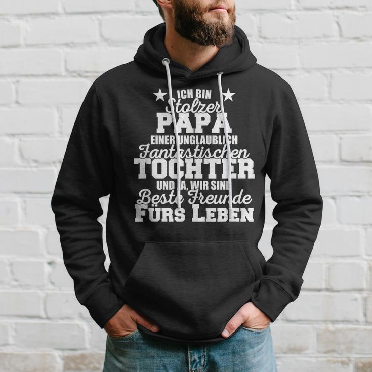 Stolzer Papa Einer Incredibly Fantastic Tochter Father Kapuzenpullover Geschenke für Ihn