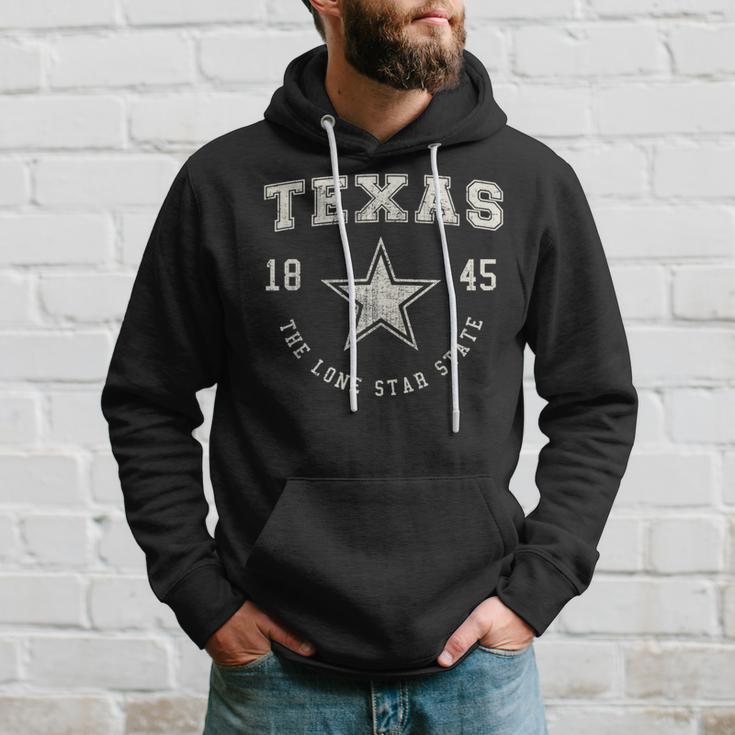 Texas The Only Star Stateintage Kapuzenpullover Geschenke für Ihn