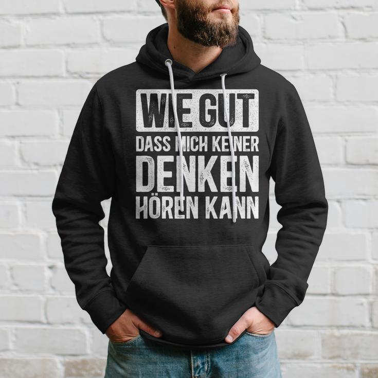 Thinking Hearing Sayings Kapuzenpullover Geschenke für Ihn