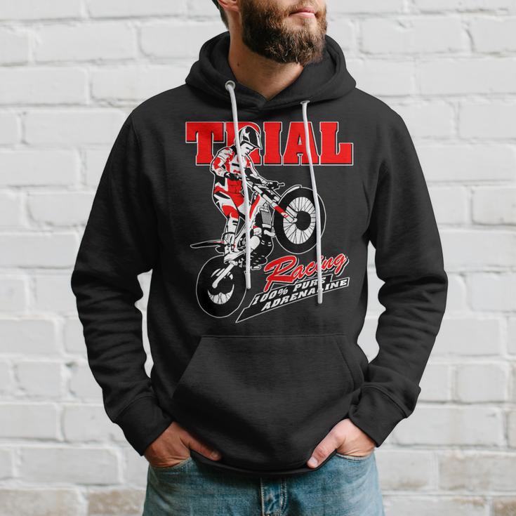 Trial Motorcycle Trial Drivers Moto Trial Kapuzenpullover Geschenke für Ihn