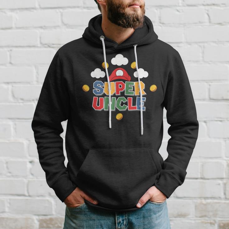 Uncle Gamer Super Uncle Gamerideo Game Uncle Kapuzenpullover Geschenke für Ihn