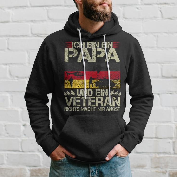 Veteran Father's Day Oak Leaves Soldier And Dad Kapuzenpullover Geschenke für Ihn