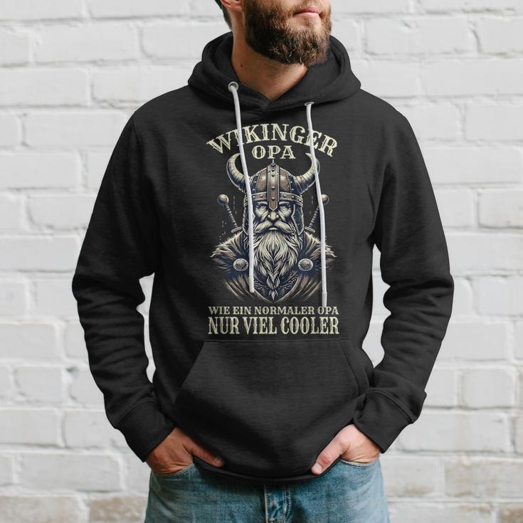 Viking Grandpa Nordic Mythology Norman Kapuzenpullover Geschenke für Ihn