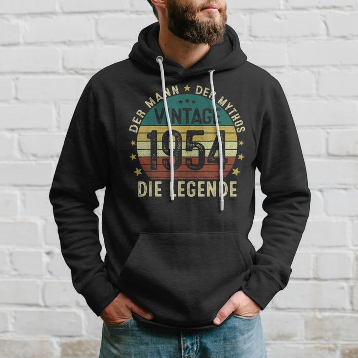 Vintage 1954 The Man Mythos The Legendary Since 1954 Kapuzenpullover Geschenke für Ihn