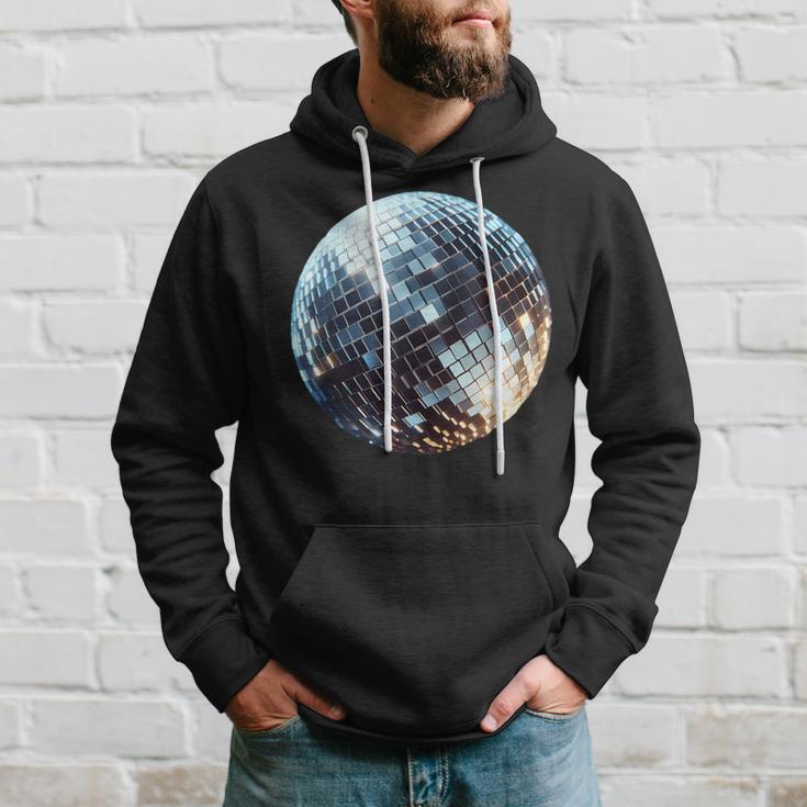 Vintage Retro Disco Ball Retro 1980S Dj Mirror Ball Kapuzenpullover Geschenke für Ihn