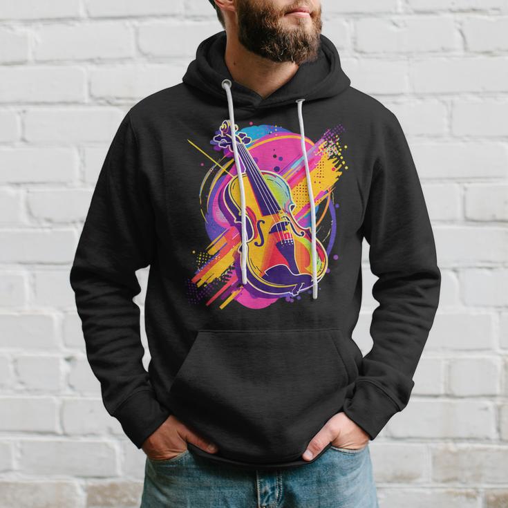 Violin Cartooniolin Loversiolin School Kapuzenpullover Geschenke für Ihn