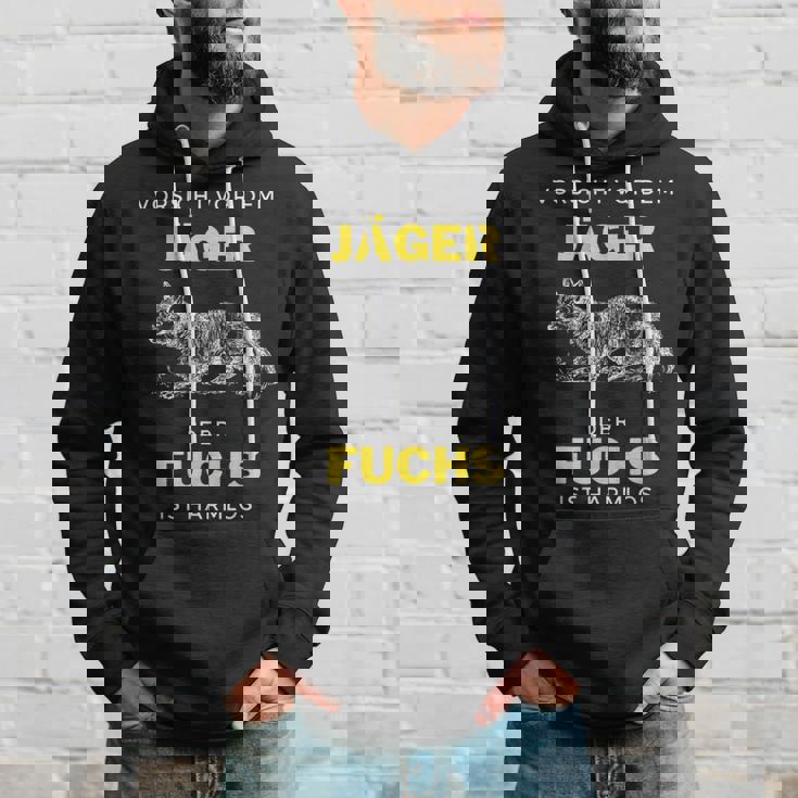 Vorsichtor Dem Jäger Der Fuchs Ist Harmlos Spruch Kapuzenpullover Geschenke für Ihn