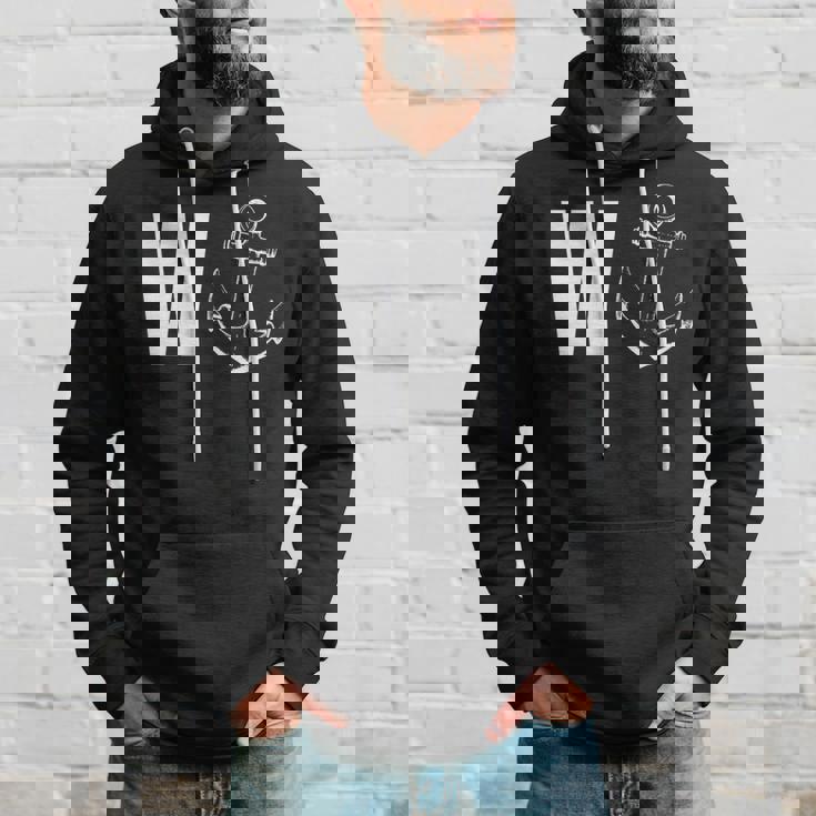 W Anchor W'anker Sweat à capuche Cadeaux pour lui
