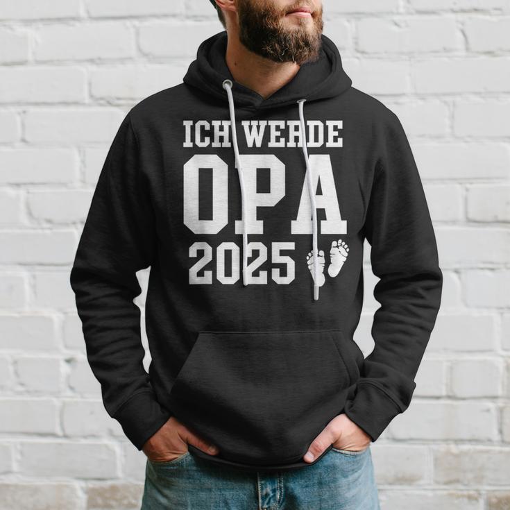 I Will Grandpa 2025 Baby Announcement Grandpa 2025 Kapuzenpullover Geschenke für Ihn