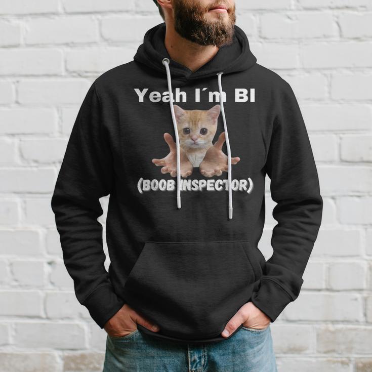 Yeah I'm Bi Boob Inspector Kapuzenpullover Geschenke für Ihn