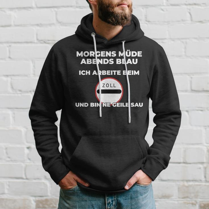 Zollbeamter Morgens Tired Slogan Kapuzenpullover Geschenke für Ihn