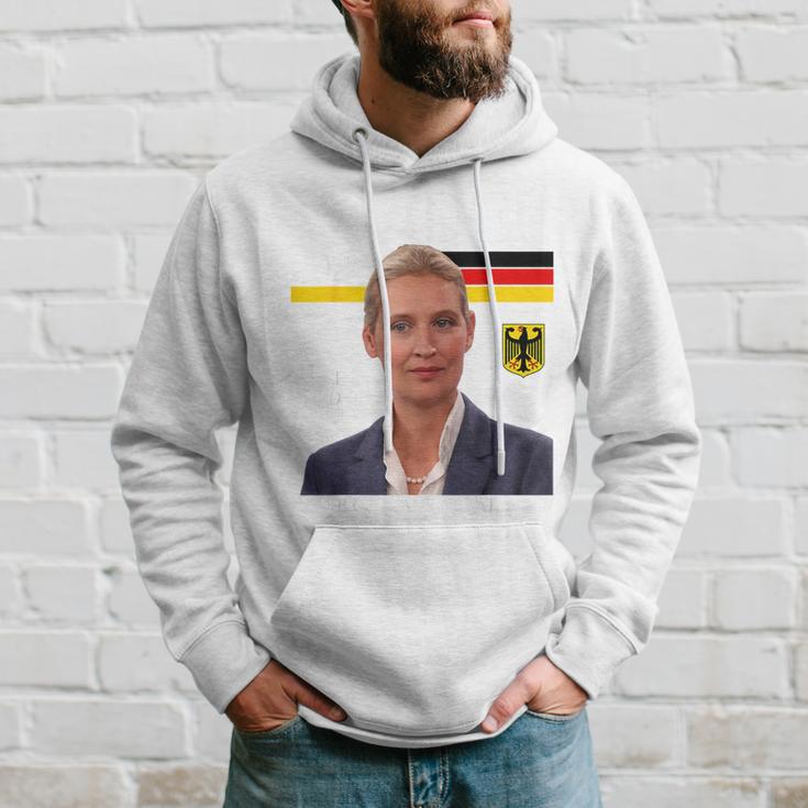 Alice Wird Gut Weidel 2025 Make Germany Great Again Blue Kapuzenpullover Geschenke für Ihn