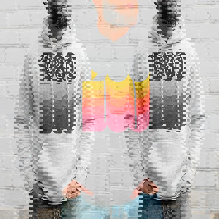 Años 80 Estilo Retro Cumpleañosintage 1980 Sudadera Regalos para él