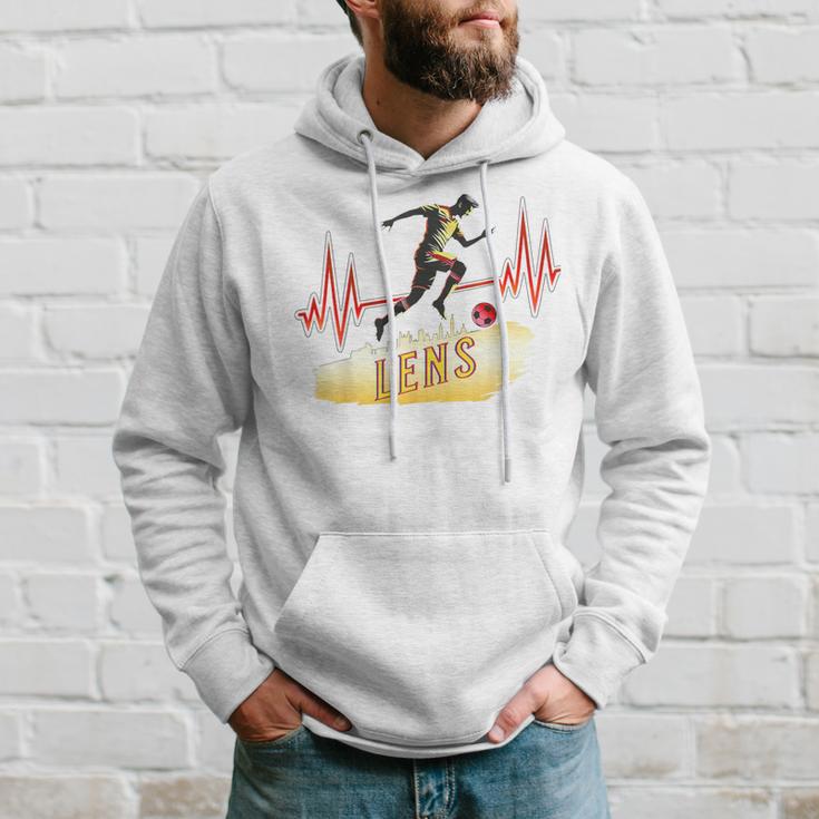 Sweat à Capuche Lensois Supporter Football Ligue France - Cadeau Fan De Foot, Coupe Classique - 11