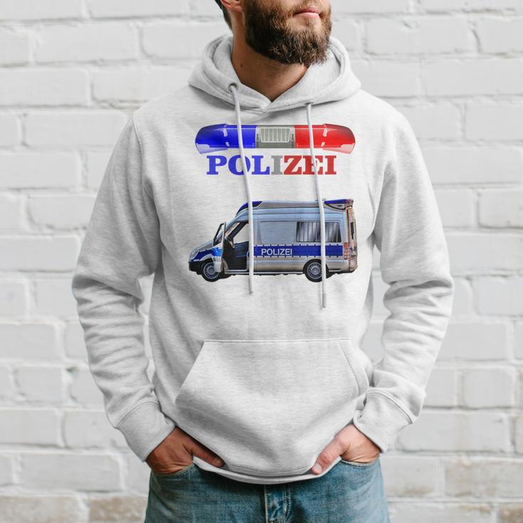 Children's Cool Police Motif With Car Kapuzenpullover Geschenke für Ihn