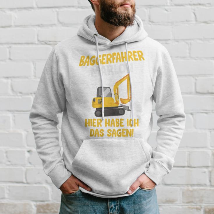 Children's Digger Driver Marlon Construction Site With Name Children's 80 Kapuzenpullover Geschenke für Ihn