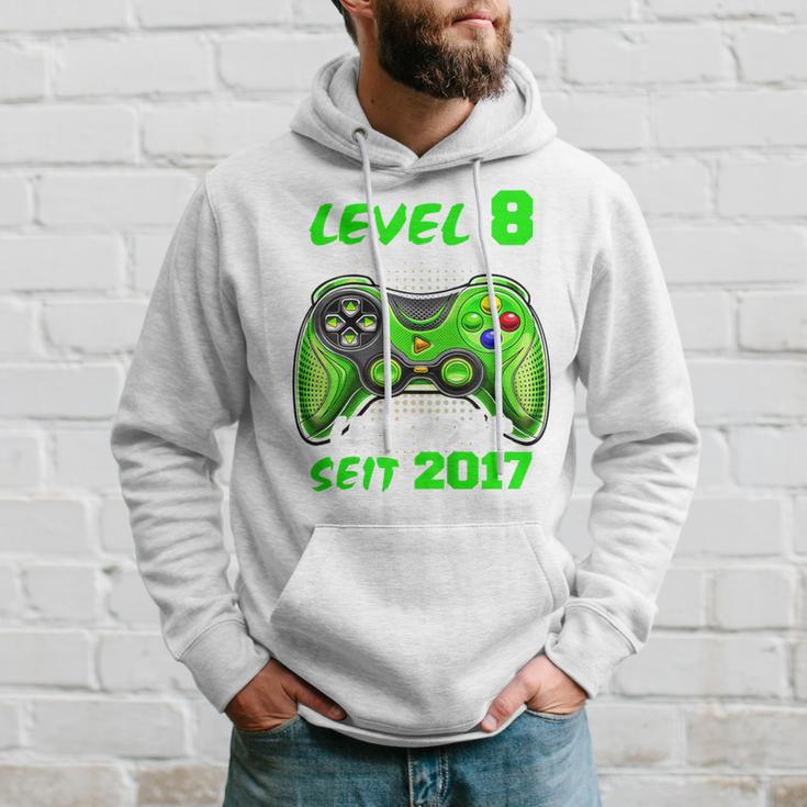 Children's Level 8 Birthday Boy Gamer 2017 8Th Birthday Kapuzenpullover Geschenke für Ihn