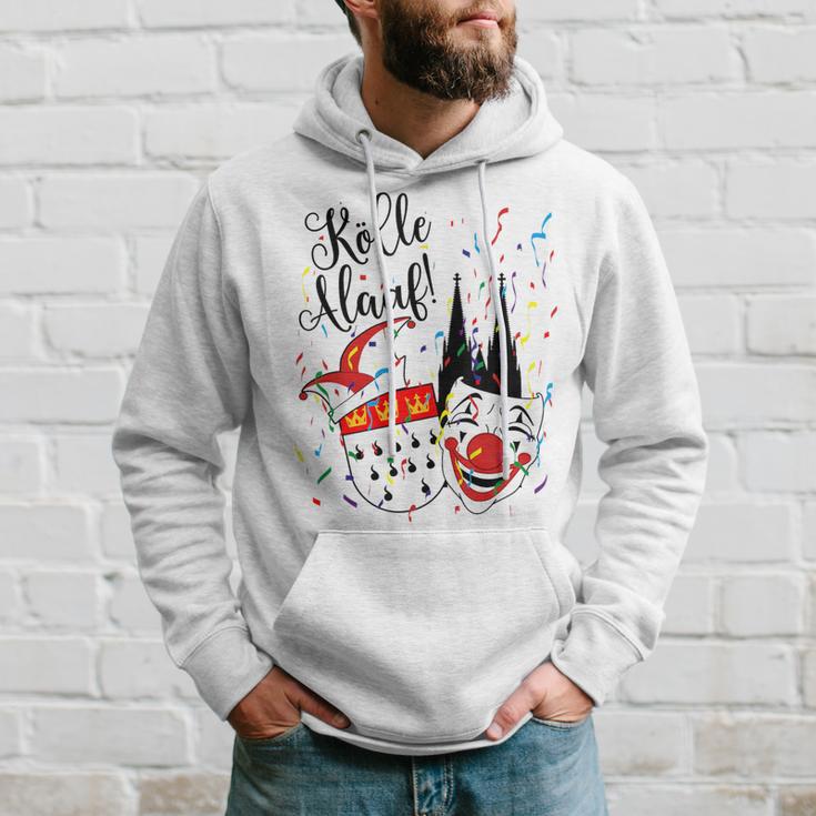 Cologne Cathedral Alaaf Confetti Carnival Parade Kapuzenpullover Geschenke für Ihn