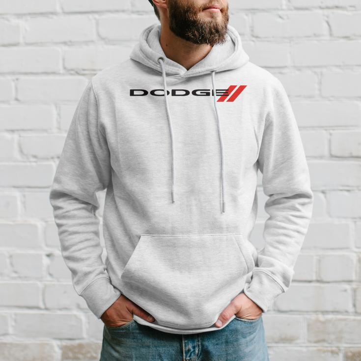 Dodge Wordmark Logo Gray Kapuzenpullover Geschenke für Ihn