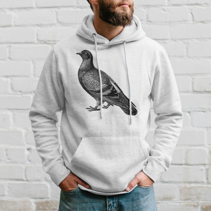 Editionintage English Pigeon Gray Kapuzenpullover Geschenke für Ihn