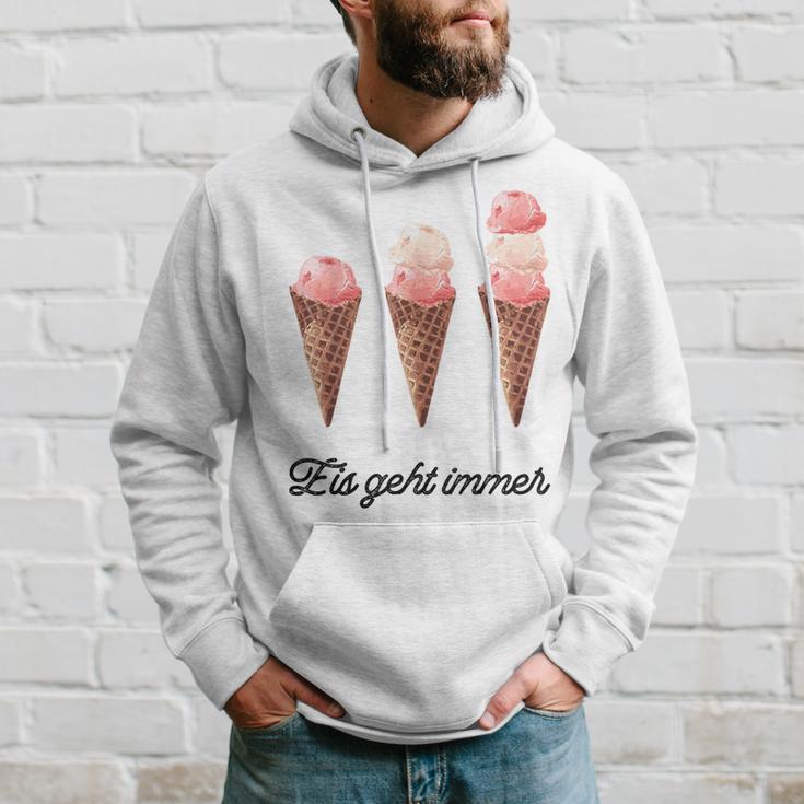 Eis Geht Immer Saying Ice Lover Kapuzenpullover Geschenke für Ihn