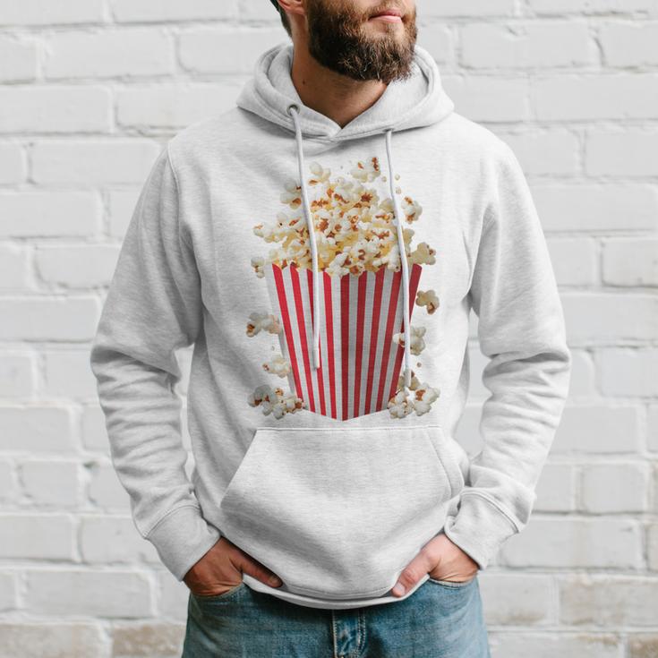 Fancy Dress & Carnival Retro Popcorn Costume Blue Kapuzenpullover Geschenke für Ihn