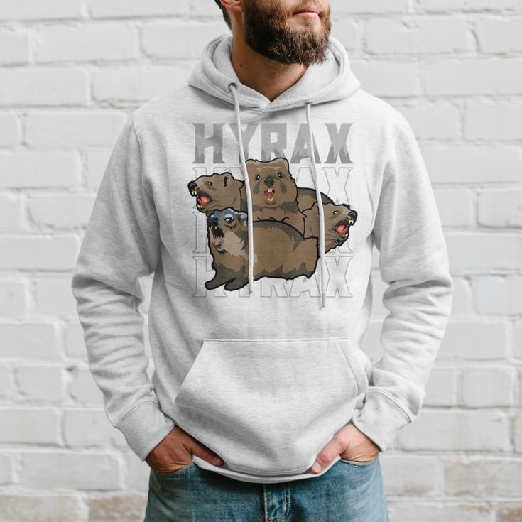 Rock Hyrax Meme Dassie Cute Animal Lover Gray Kapuzenpullover Geschenke für Ihn