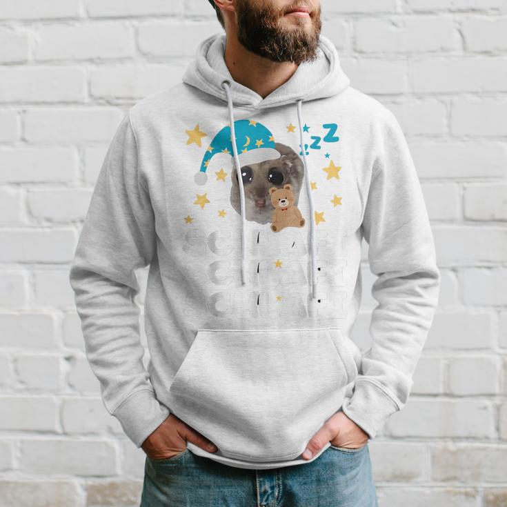 Hamsti Schlafi Schlafi Sad Hamster Schlafi Schlafi Blue Kapuzenpullover Geschenke für Ihn