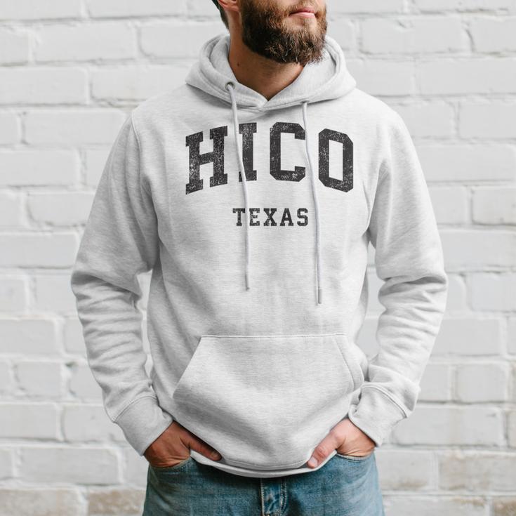 Hico Texas Tx Sportifintage Sweat à capuche Cadeaux pour lui