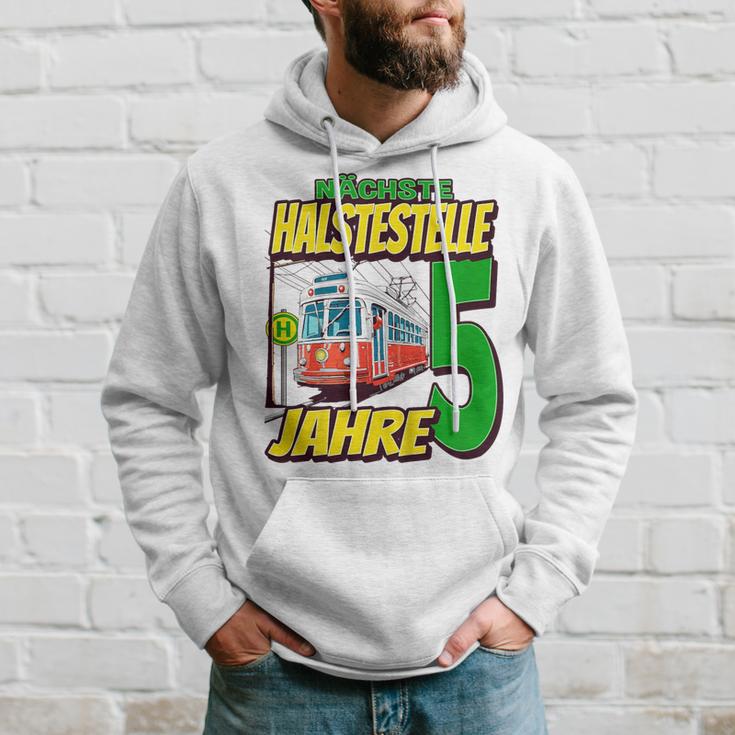 Ich Bin 5 Straßenbahnen Straßenbahn Children's Birthday Party Kapuzenpullover Geschenke für Ihn